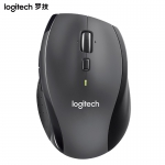 罗技（Logitech） M705无线激光鼠标笔记本电脑台式机家用商务办公省电右手 灰色
