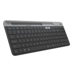 罗技（Logitech）   K580 多设备键盘 无线蓝牙全尺寸办公键盘 ipad手机平板电脑键盘 黑色