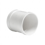 联塑   直通(管箍)1.5寸/dn50一个（PVC-U排水管配件）白色